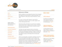 Tablet Screenshot of clinitec.com.au